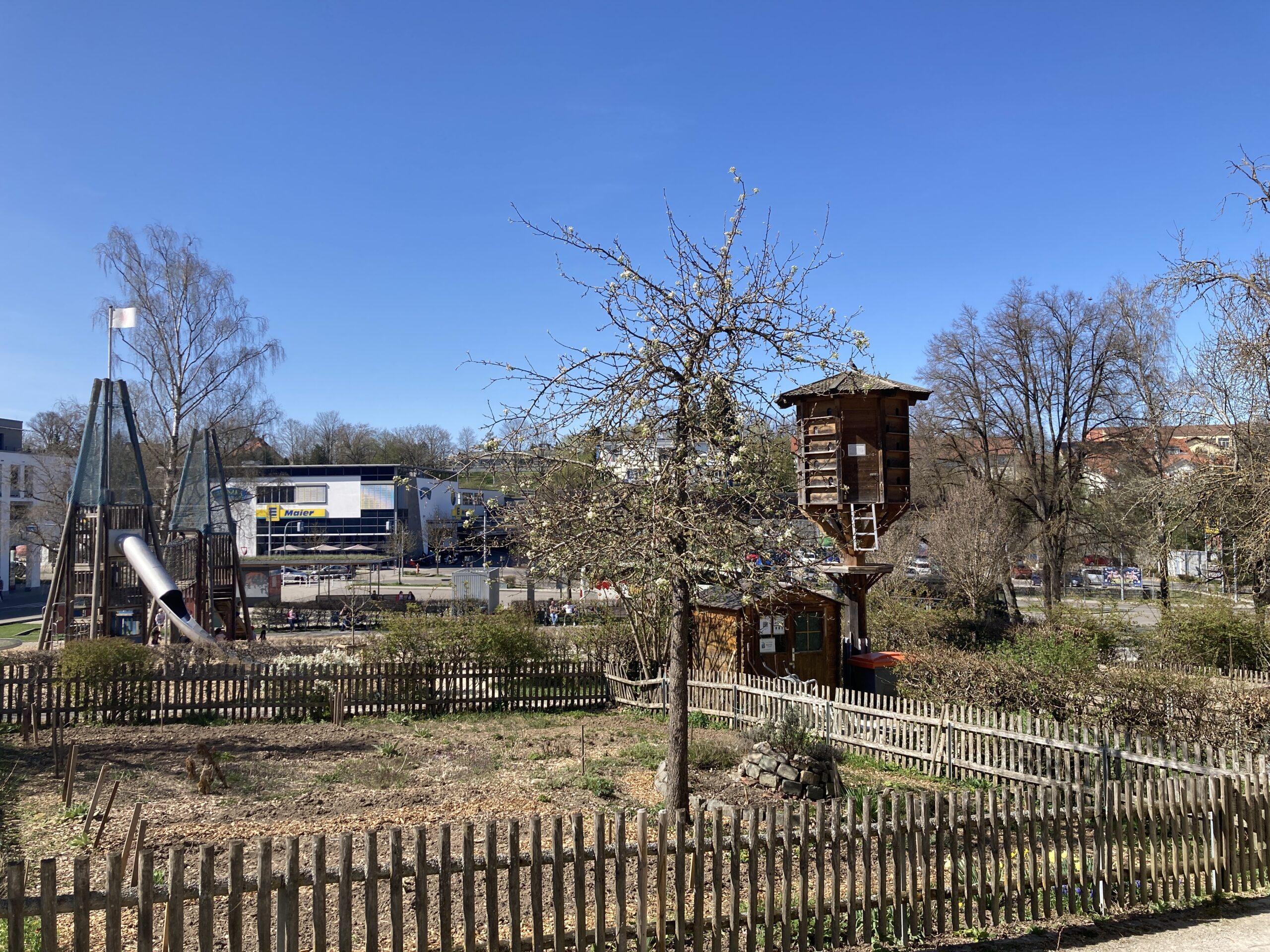 Gemeinschaftsgarten in der Schlachthausstraße